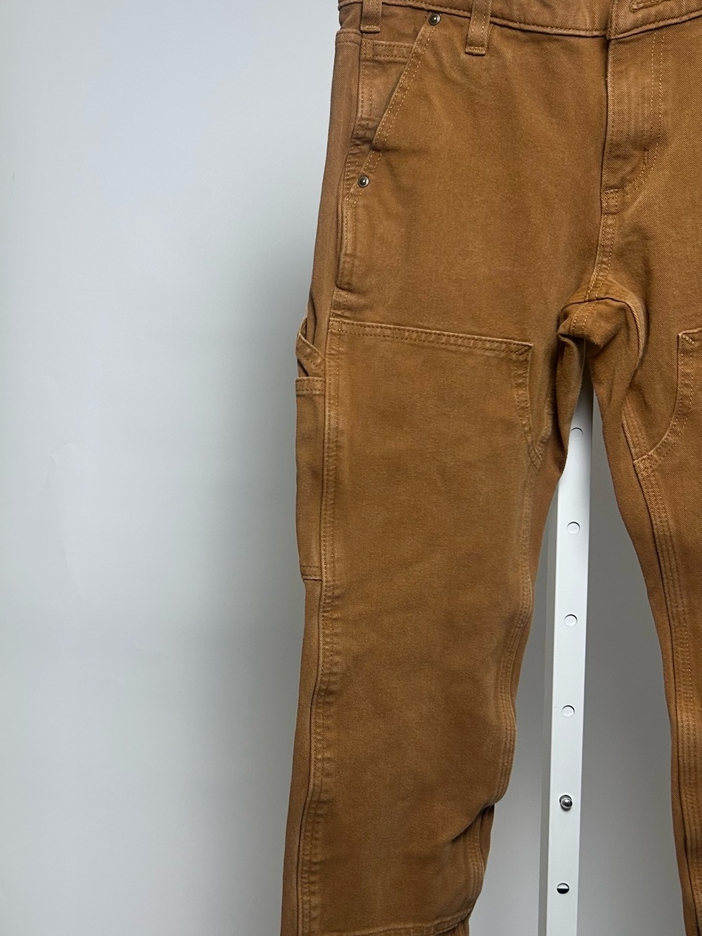 Carhartt Straight Leg Work Pants - Carhartt Brown - Picture 3 of 10